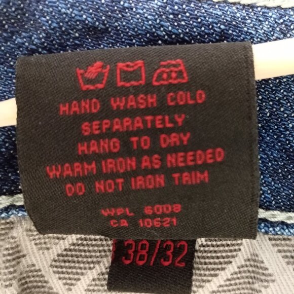 Rock & Roll Cowboy Jean Men Pistol Regular Straight Whiskers 38x32(39x31)MIP8554 - Picture 9 of 16